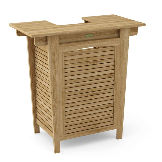 Teak High Top Table (43" Long Rectangle) - Montego - Teak HQ™