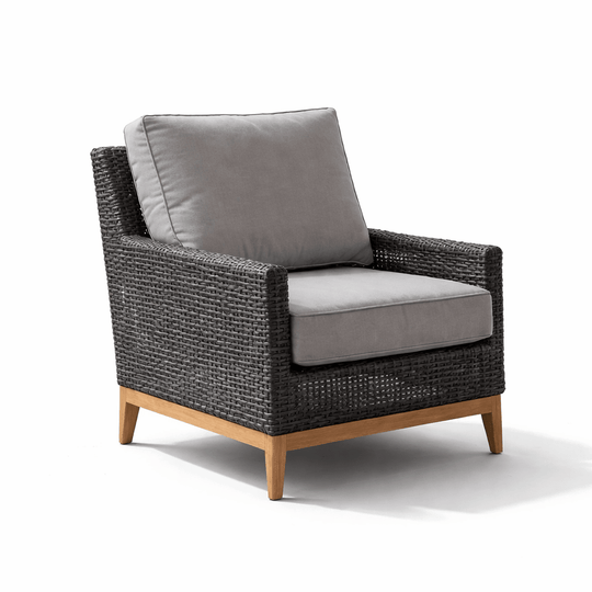 Teak Lounge Chair With Arms - Cannes - Teak HQ™