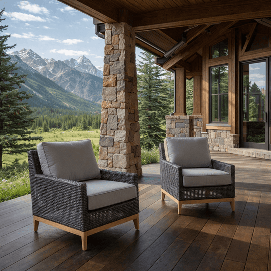 Teak Lounge Chair With Arms - Cannes - Teak HQ™