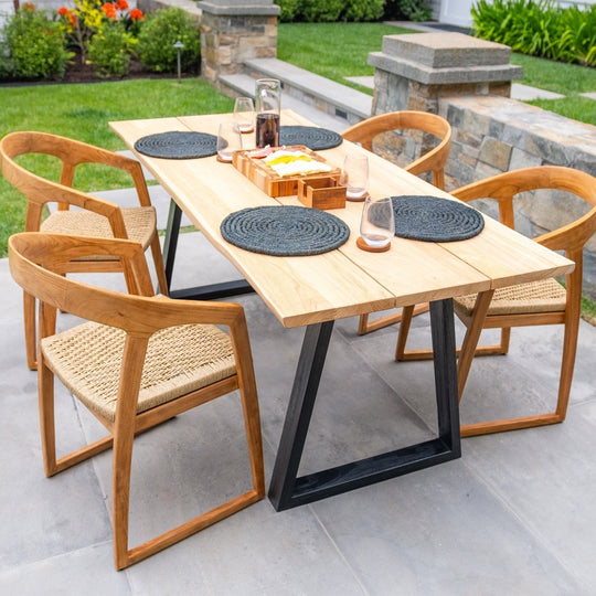 Teak Outdoor Dining Package for 4 (Solara) - Teak HQ™