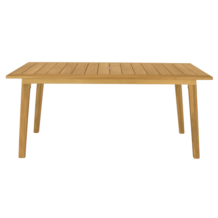 Teak Outdoor Dining Table (65" Long Rectangle) - Admiral - Teak HQ™