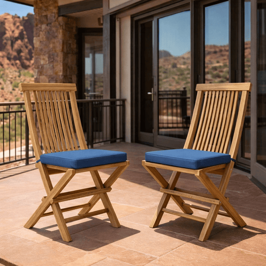 Teak Outdoor Folding Chair - Bristol - Teak HQ™