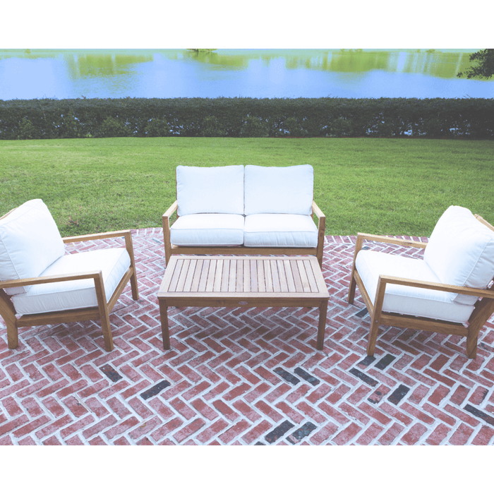 Teak Outdoor Loveseat - Coastal - Teak HQ™