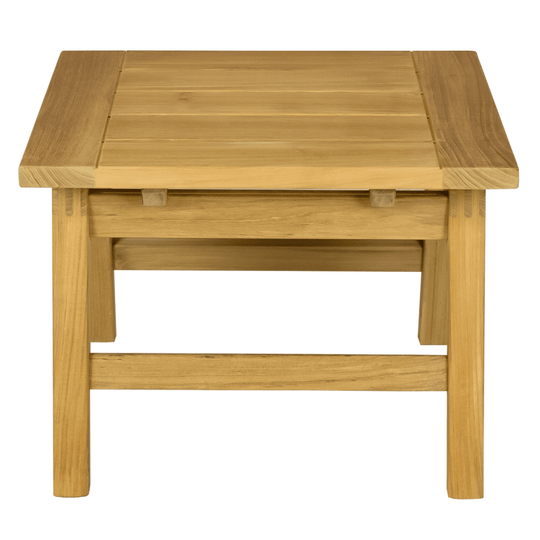 Teak Outdoor Side Table (20" Square) - Admiral - Teak HQ™