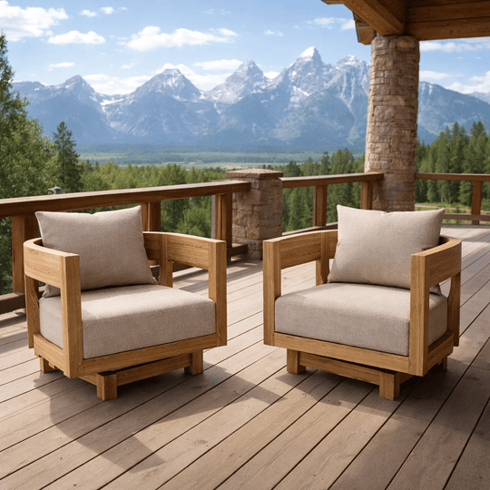 Teak Outdoor Swivel Chair - Coronado (Swivel) - Teak HQ™