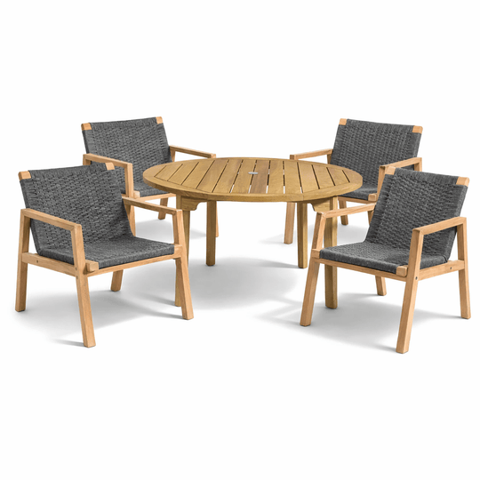 Teak Outdoor Table Set - Admiral - Teak HQ™