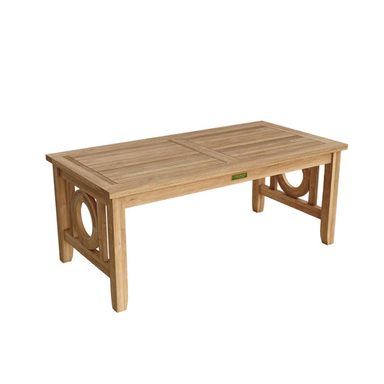 Teak Patio Coffee Table (48" Long Rectangle) - Natsepa - Teak HQ™