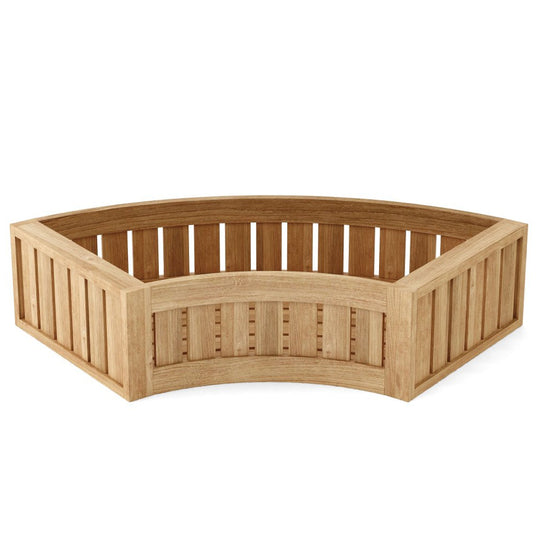 Teak Planter - Arena (Curved) - Teak HQ™