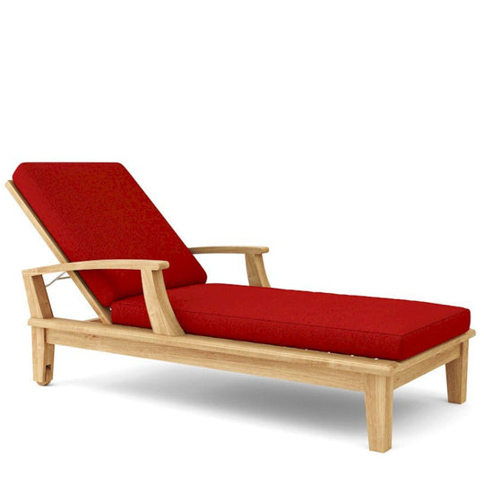 Teak Pool Chairs Set - Brianna 4 - Piece Lounger Set - Teak HQ™