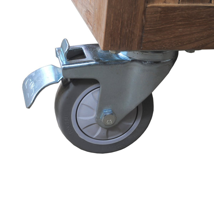 Teak Pub Table (67" Long Rectangle) - Safari - Teak HQ™