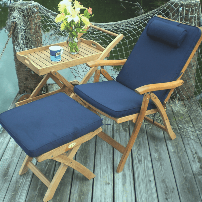 Teak Recling Chair - Estate - Teak HQ™