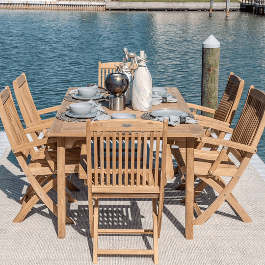 Teak Recling Chair - Estate - Teak HQ™