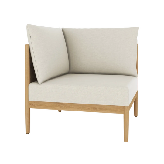 Teak Sectional Outdoor Furniture (Corner Piece) - San Lucas - Teak HQ™