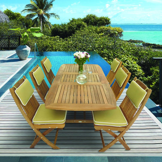 Teak Settee - Family (Table) & Sailor (6 Chairs) - Teak HQ™