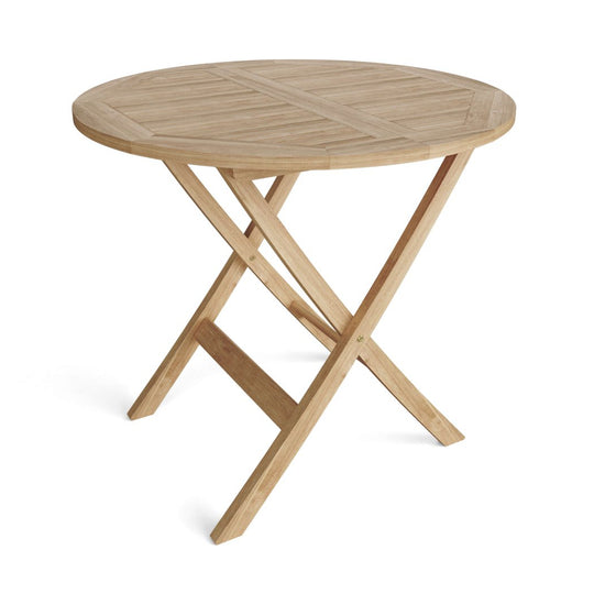 Teak Small Dining Table (31" Round) - Windsor - Teak HQ™
