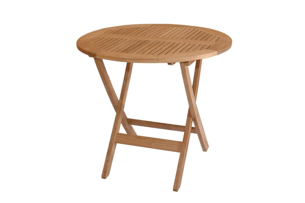 Teak Small Dining Table (31" Round) - Windsor - Teak HQ™