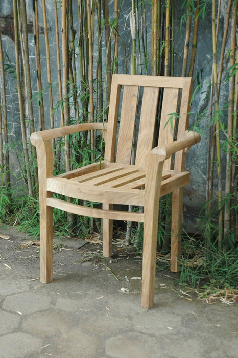 Teak Stacking Chairs (Set of 4) - Classic - Teak HQ™