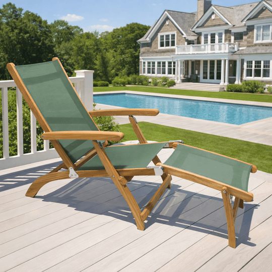 Teak Steamer Lounge Chair - Royal Teak - Teak HQ™