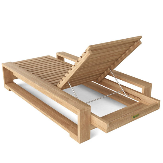 Teak Sun Lounger - Capistrano - Teak HQ™