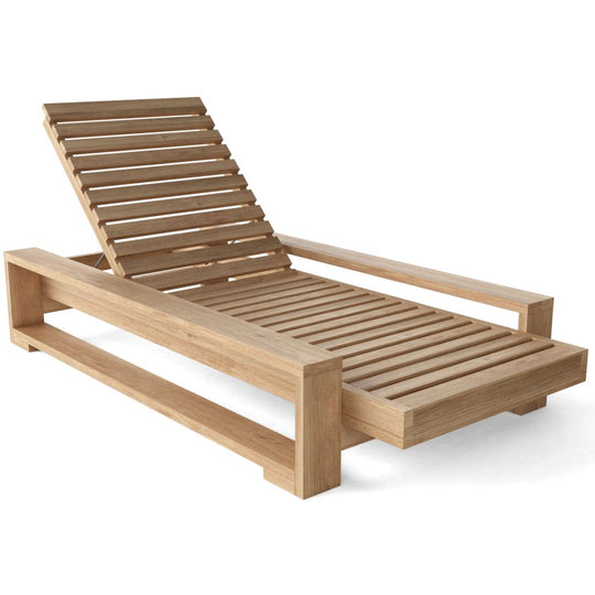 Teak Sun Lounger - Capistrano - Teak HQ™
