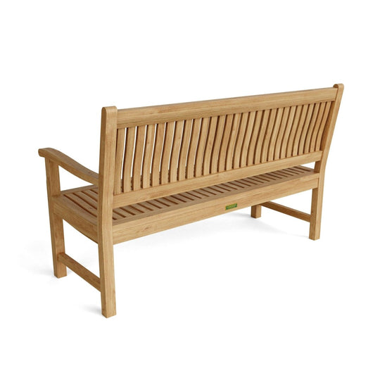 Teak Wood Bench (3 - Seater) - Del - Amo - Teak HQ™