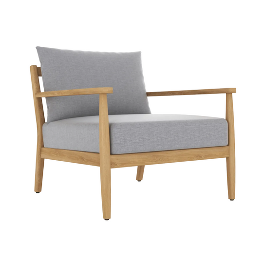 Teak Wood Club Chair - Palma - Teak HQ™