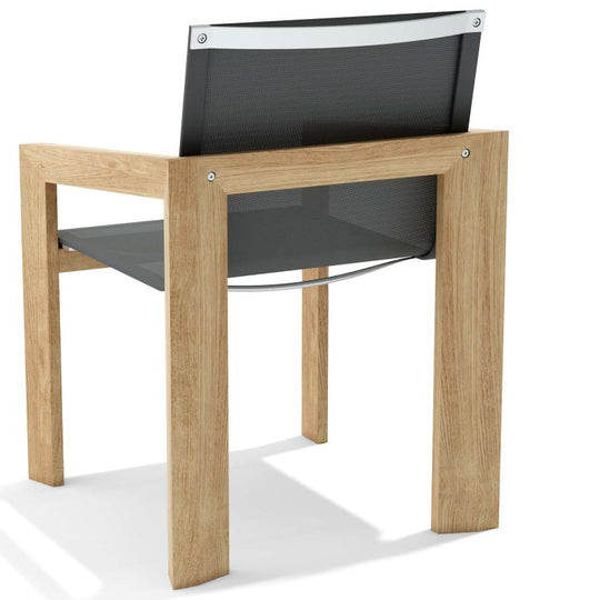 Teak Wood Dining Armchair - Smyrna - Teak HQ™