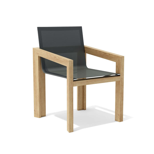 Teak Wood Dining Armchair - Smyrna - Teak HQ™