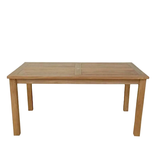 Teak Wood Dining Table and Chairs - Montage (Table) & Windham (6 Chairs) - Teak HQ™