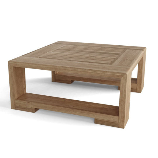 Teak Wood End Table (25" Square) - Capistrano - Teak HQ™