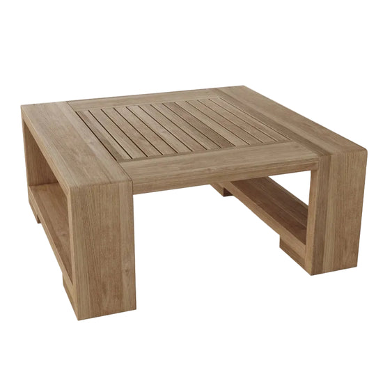 Teak Wood End Table (25" Square) - Capistrano - Teak HQ™