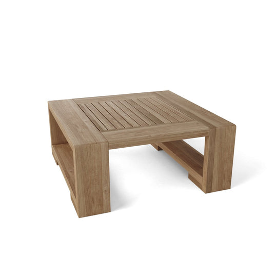 Teak Wood End Table (25" Square) - Capistrano - Teak HQ™