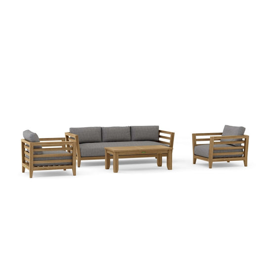 Teak Wood Furniture - Cordoba 4 - Piece Set - Teak HQ™