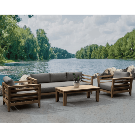 Teak Wood Furniture - Cordoba 4 - Piece Set - Teak HQ™