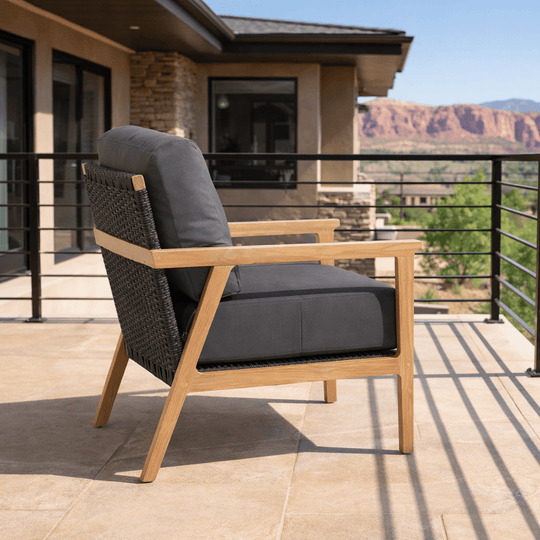 Teak Wood Outdoor Armchair - Ventura - Teak HQ™
