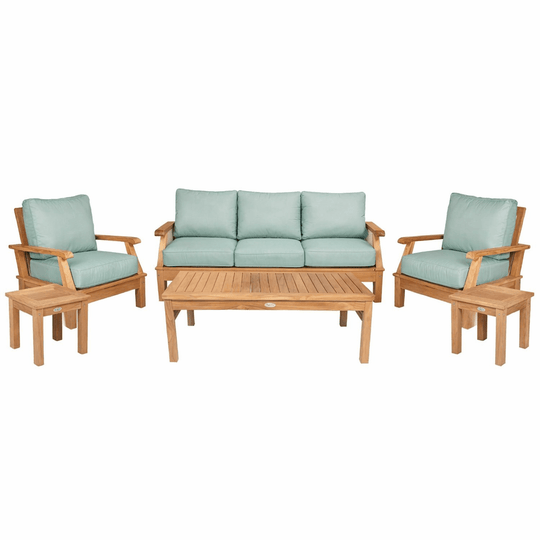 Teak Wood Outdoor Furniture - Miami 6 - Piece Set - Teak HQ™