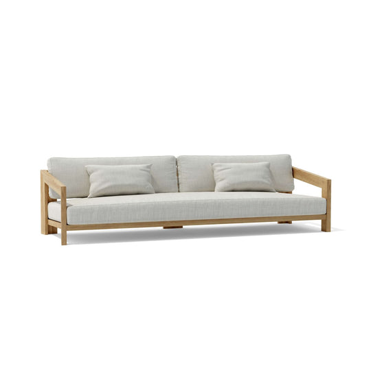 Teak Wood Outdoor Sofa - Smyrna - Teak HQ™
