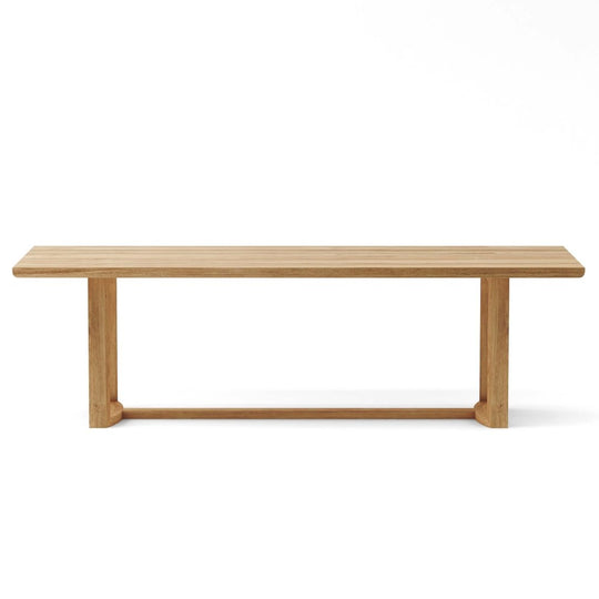 Teak Wood Patio Table (102" Long Rectangle) - Catania - Teak HQ™