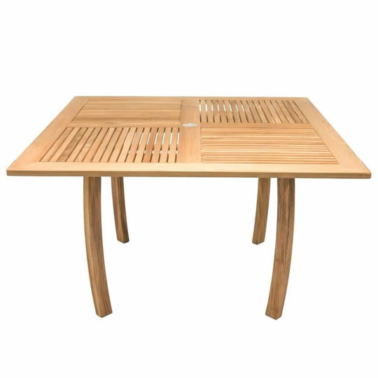 4 - Chair Teak Dining Set - Dolphin (Table) & Florida (Chairs) - Teak HQ™