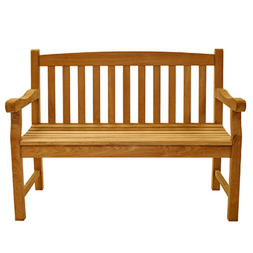 2 seater hardwood online garden bench