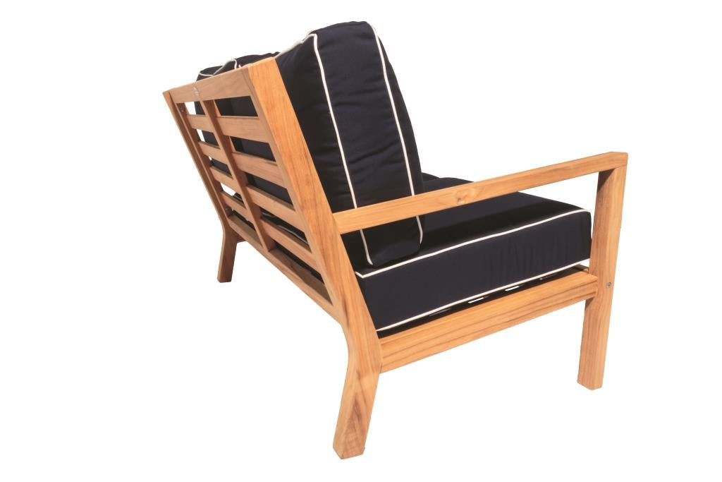 Coastal Teak 2-Seater Loveseat