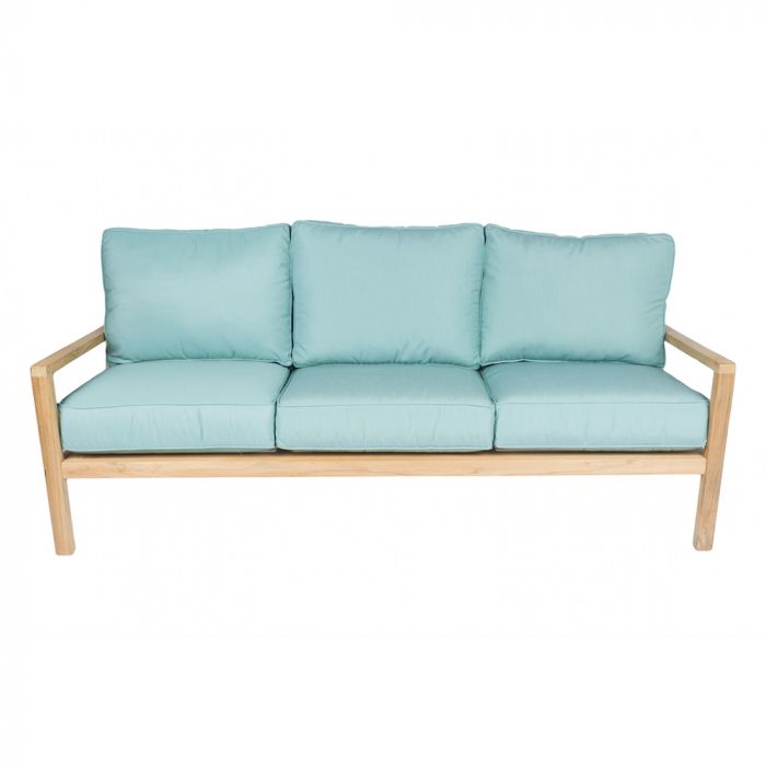 Coastal Teak 3-Seater Sofa