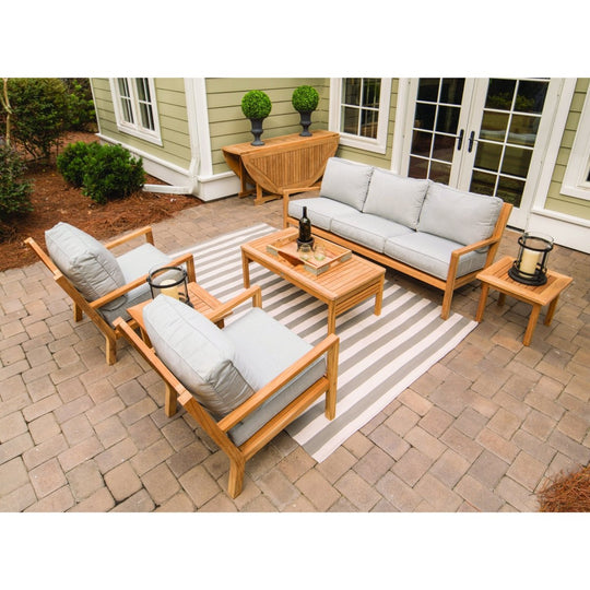 Deep Seating Teak Outdoor Furniture - Coastal 6 - Piece Set - Teak HQ™