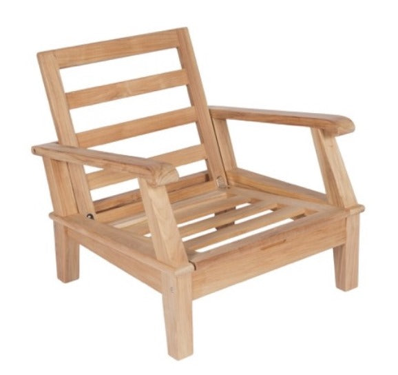 Miami Teak Recliner Chair (Frame Only)