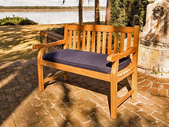 Outdoor Teak Garden Bench (2 - Seater) - Classic - Teak HQ™