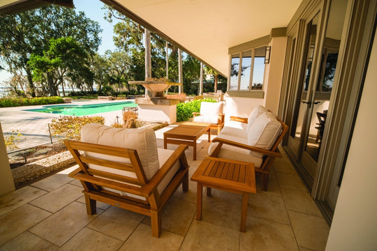 Teak Love Seat - Miami - Teak HQ™
