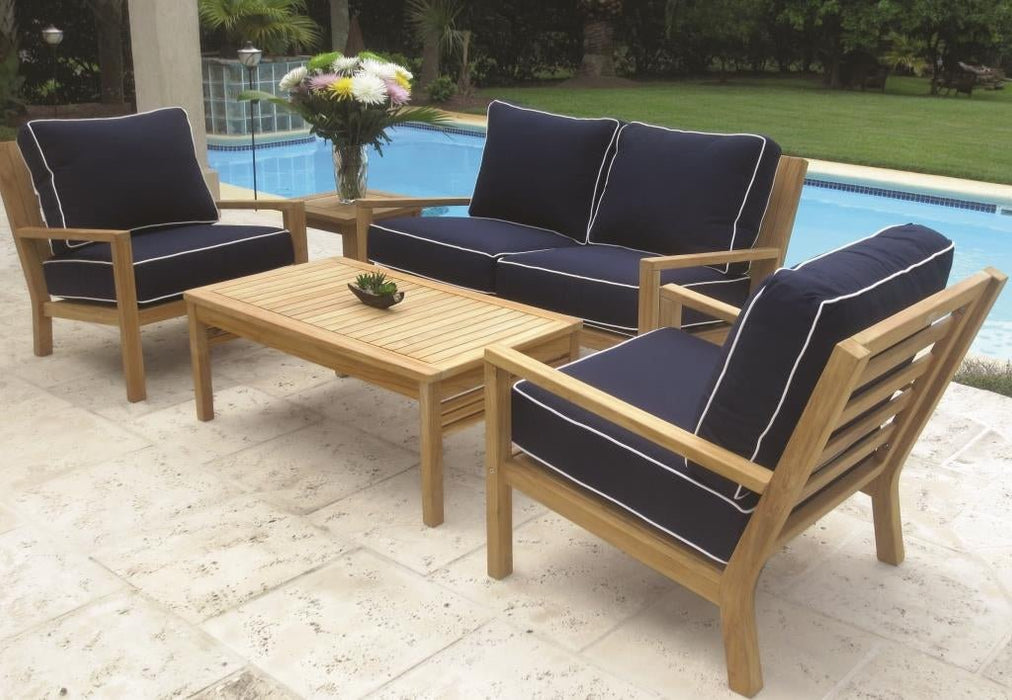 Teak Outdoor Loveseat - Coastal - Teak HQ™