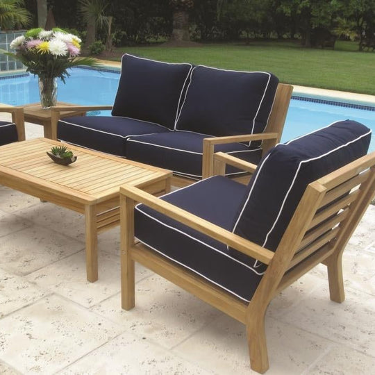 Teak Outdoor Loveseat - Coastal - Teak HQ™