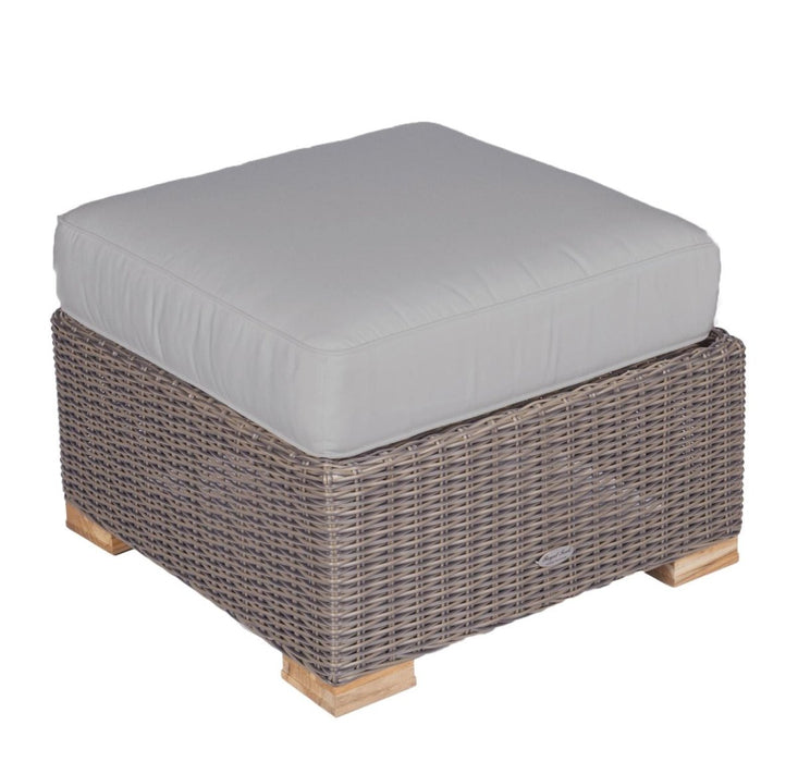 Teak Outdoor Ottoman - Sanibel - Teak HQ™