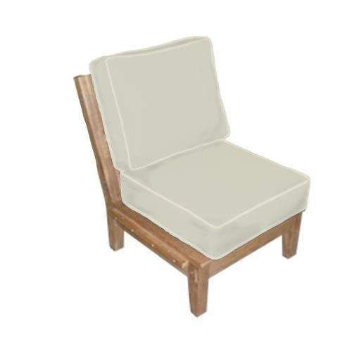 Teak Patio Furniture Sectional (Center Insert Piece) - Miami - Teak HQ™
